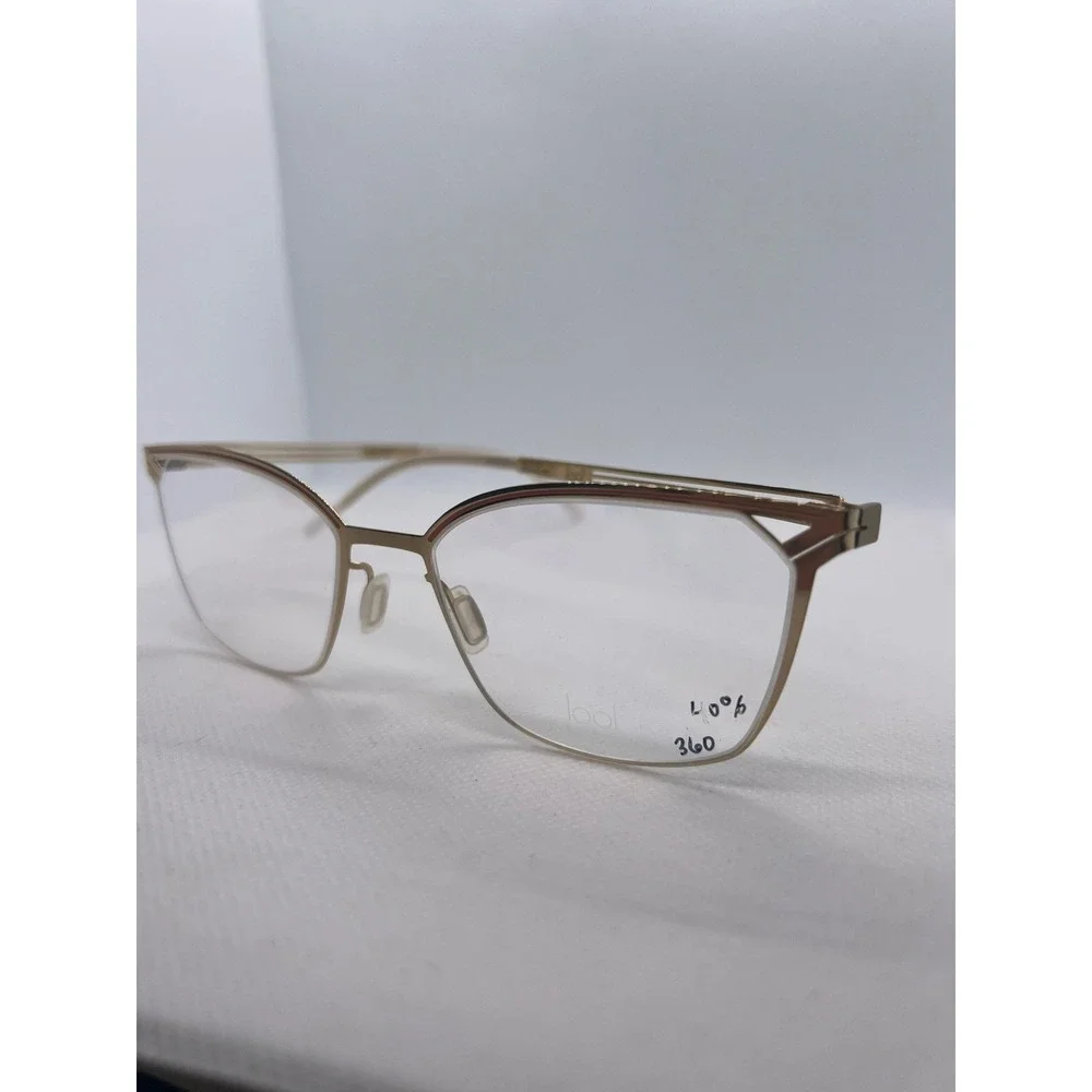 Lool Eyeglasses Frames Women's Designer Glasses‎ Gold Navi
